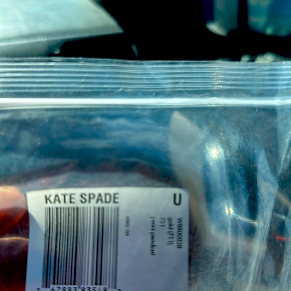 Kate spade I mini pendent gold colored (711) Letter J for All - Picture 3 of 3